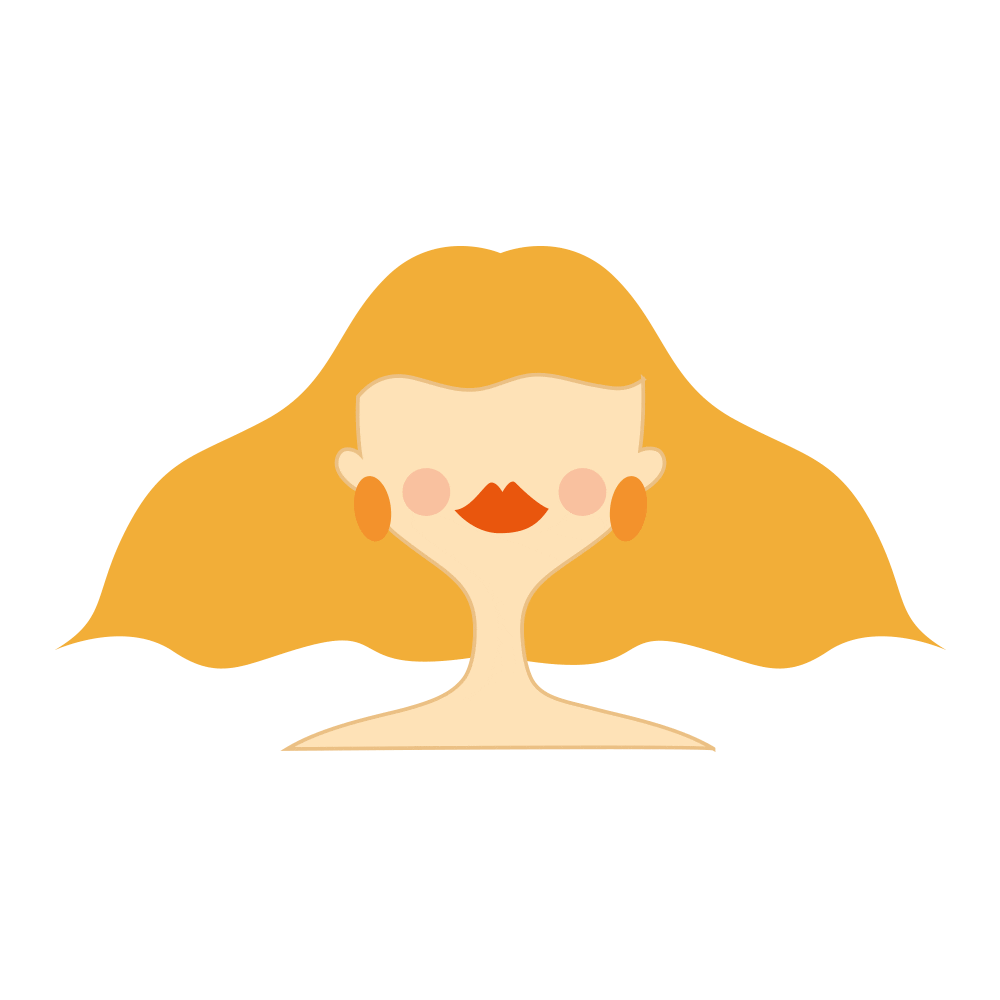 red lips girl Sticker