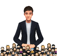 Hungry Dinner Sticker by eq4all