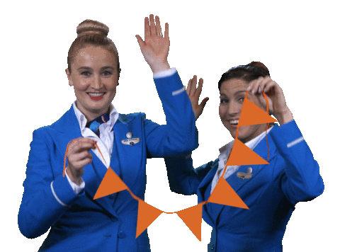 royal dutch airlines travel Sticker by KLM