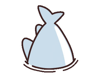 Fish Shark Sticker