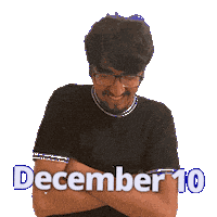 December 10 Sticker