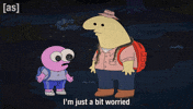Anxiety Worry GIF by Adult Swim