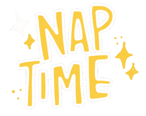 Nap Time Sticker by Lisa Aihara