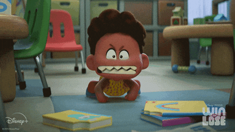 Teething Win Or Lose GIF by Disney Pixar