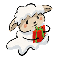 mamajosefa christmas xmas gift character Sticker
