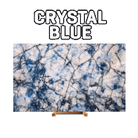 Crystal Marble Sticker by PBA Stones