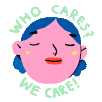 michelelawniczak feminism care studiomila grevedesfemmes Sticker