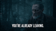 Please Leave GIF by The Roku Channel