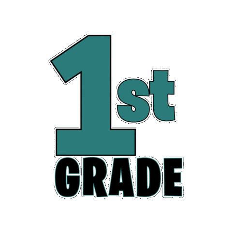 First Grade School Sticker by Heights