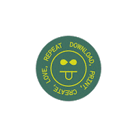 ENABLE3D sticker smiley 3d print enable3d Sticker