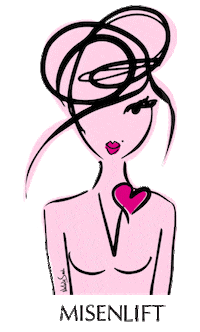 Misencil lashes lash misencil rehaussement Sticker