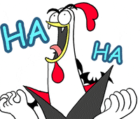 Halloween Chicken GIF by happydog
