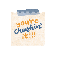 plcreates lettering message notes doodles Sticker