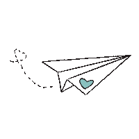 Airplane Send Sticker by The Content Bar