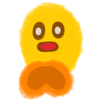Hungry Saliva Sticker