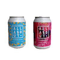 Fun Cheers Sticker by All About Kombucha