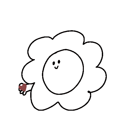 gif_tiahand in love かわいい はーと シンプル Sticker