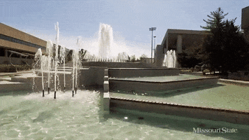 fountain GIF by Missouri State University