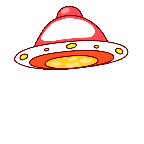 Doodle Ufo Sticker by Kinder Bueno Russia