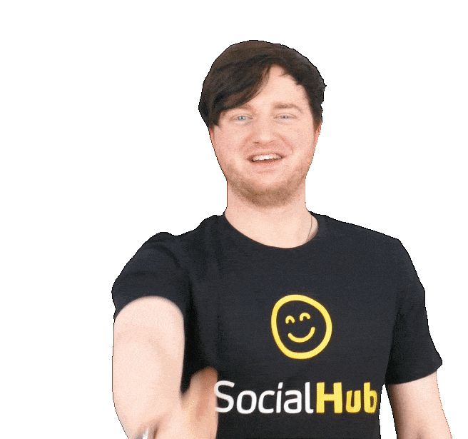 Boss Shooting Sticker by SocialHub