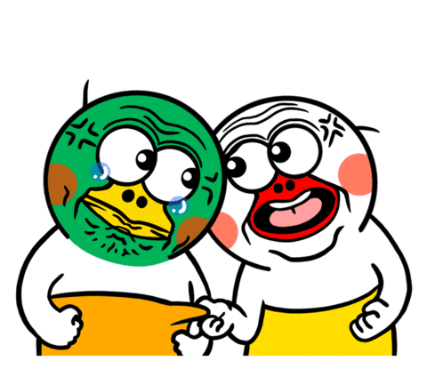 Tear Pinching Sticker by kwaesam