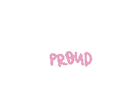 PaulaFerrandodg pink doodle proud paulaferrandodg Sticker