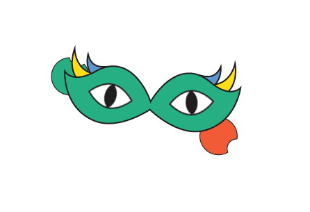 Mask Karnavali Sticker by xancarnival