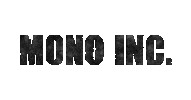 logo band mono inc monoinc monoincofficial Sticker