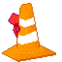 Pixel Surprise Sticker