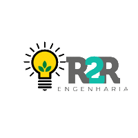 R2R_ENGENHARIA energia solar energia fotovoltaica r2r r2rengenharia Sticker