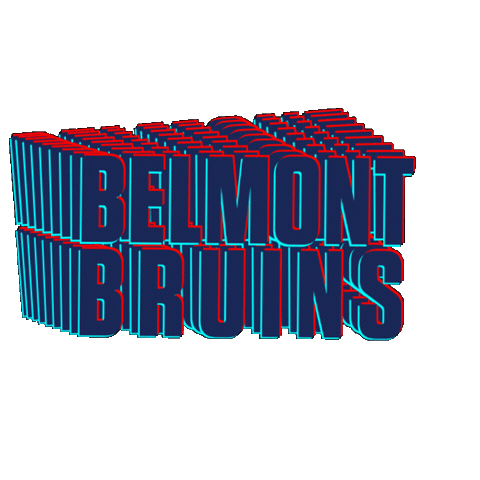 Belmont Bruins Basketball Sticker by Belmont Athletics