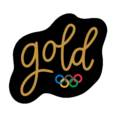 Team Usa Gold Sticker