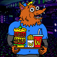 Halloween Werewolf GIF by Russell Taysom