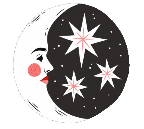 Night Stars Sticker by Aurage