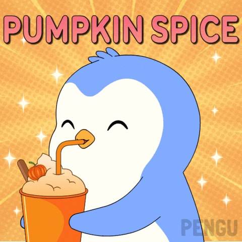 Iced Coffee GIF by Pudgy Penguins