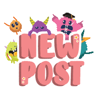 New Post Postingan Sticker by Titik Pintar