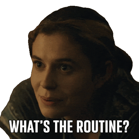 Routine Task Sticker by HBO Max