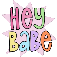 Rainbow Babe Sticker