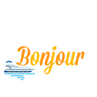 Bonjour Sticker by Le Boat