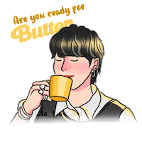 Butter Borahae Sticker