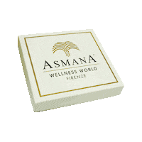 Asmana_Wellness_World christmas logo motion relax Sticker