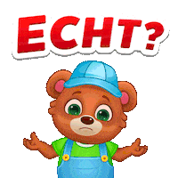 German Wow Sticker by Lucas and Friends by RV AppStudios