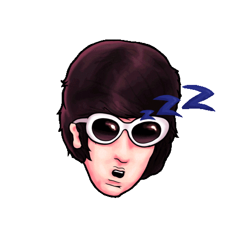 Tired Sunglasses Sticker by INF1N1TE