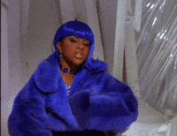 Lil Kim Wig GIF