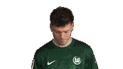 Look Up Vfl Wolfsburg Sticker by Bundesliga