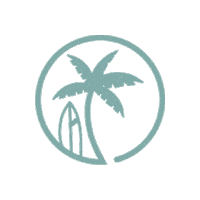 Weavie_clothing travel beach surf voyage Sticker