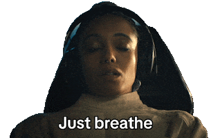 Just Breathe Sticker by Sony Pictures