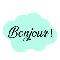 Bonjour Sticker