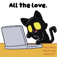 Big Love Flirting Sticker by VeeFriends