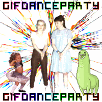 gif_dance_party gif dance party museum of the moving image gif elevator GIF